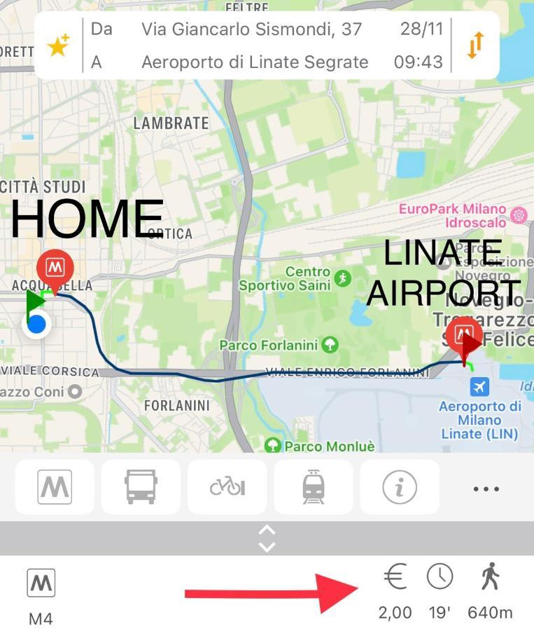 Sismondi New Apt Milano Ngoại thất bức ảnh