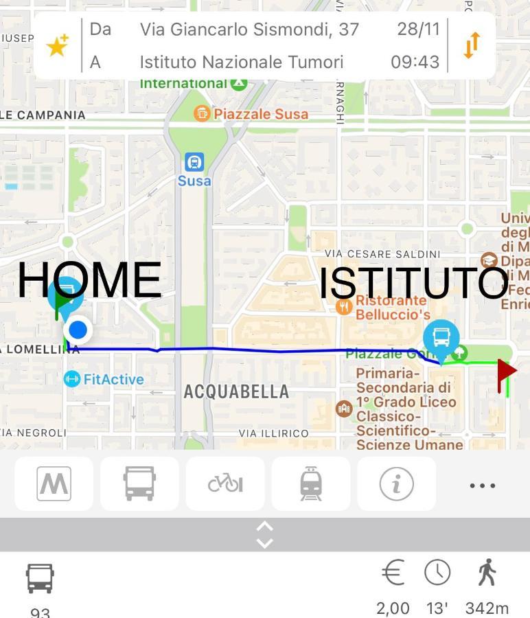 Sismondi New Apt Milano Ngoại thất bức ảnh